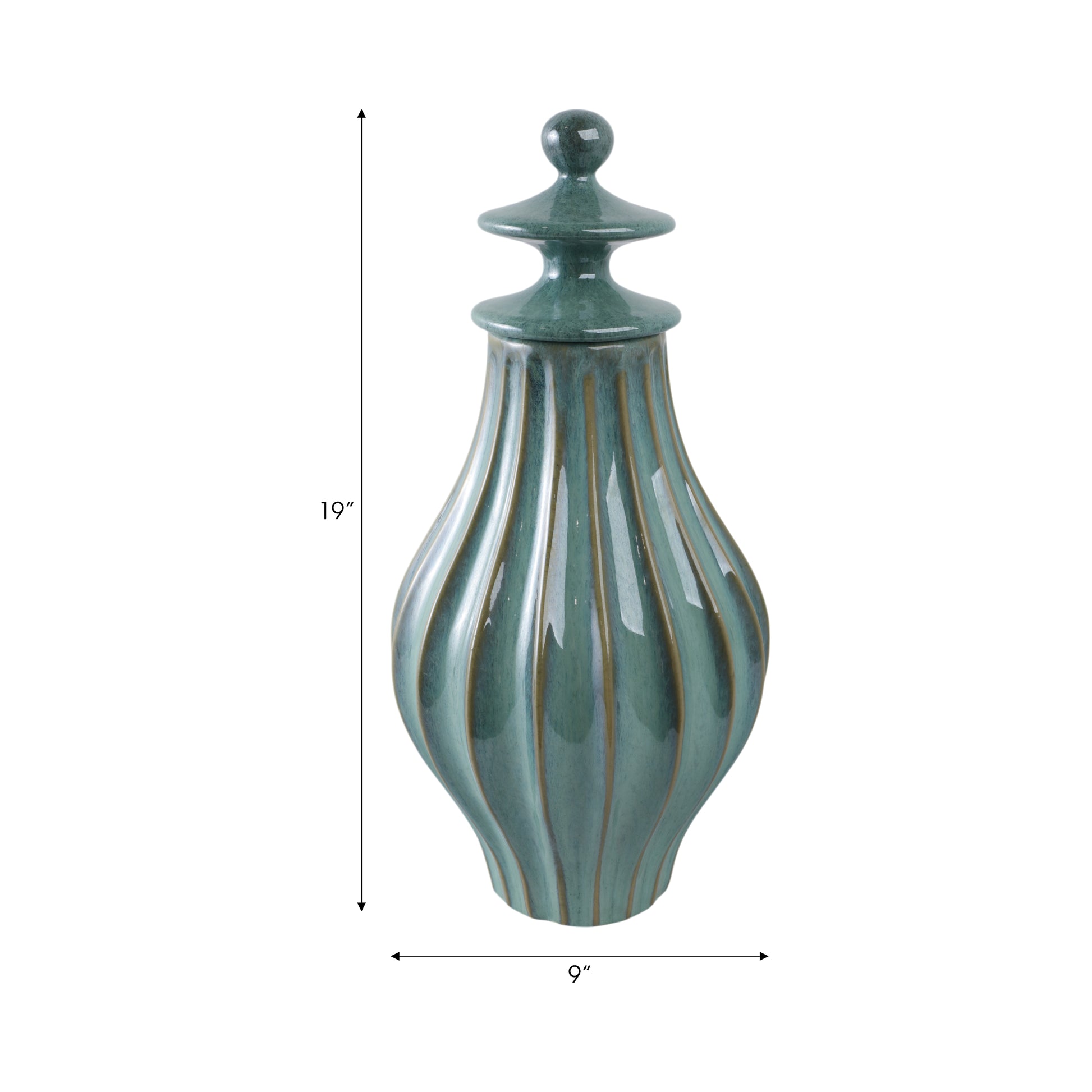 جرة كورفاليس ذات الغطاء Corvallis Lidded Jar