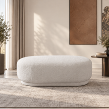 Amani'S Boutique Creamy Ottoman