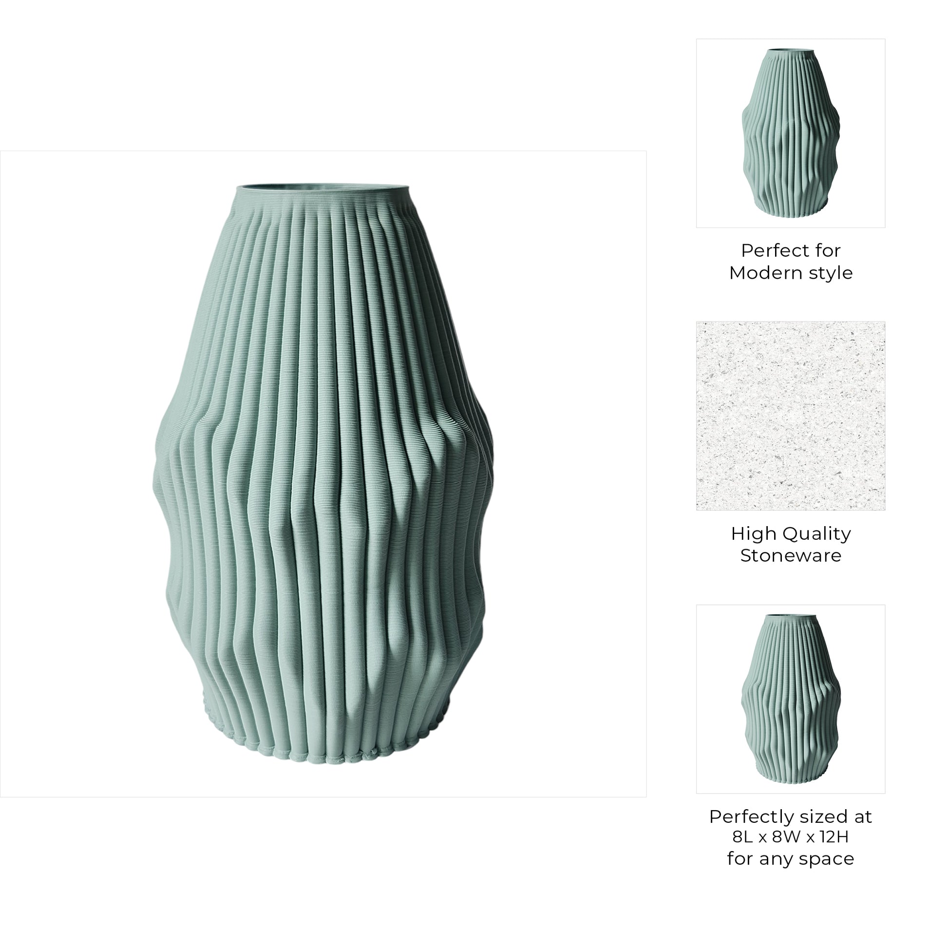 فاز تروبيز ثلاثي الأبعاد مطبوع Tropez 3d Printed Vase
