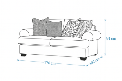 Elegant Off-White Living Room Set