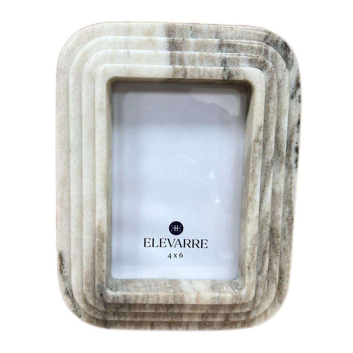 4x6 Duval Marble Photo Frame Table Decors| Sagebrook Home