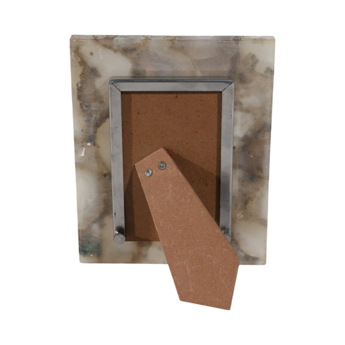 4x6 Mankato Grey Agate Photo Frame Table Decors| Sagebrook Home