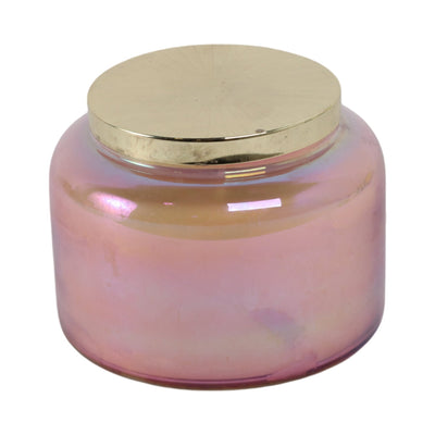 5" 23 Oz Verbena Luster Lidded Candle - Al Rugaib Furniture