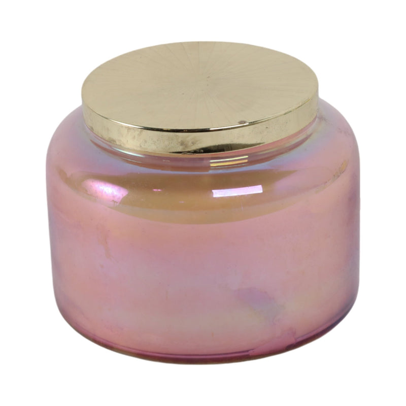 5" 23 Oz Verbena Luster Lidded Candle - Al Rugaib Furniture