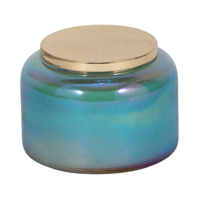 5" 23 Oz Verbena Luster Lidded Candle - Al Rugaib Furniture