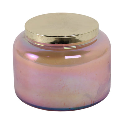 5" 23 Oz Verbena Luster Lidded Candle - Al Rugaib Furniture