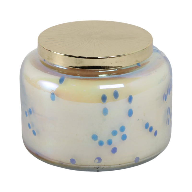 5" 23 Oz Verbena Luster Lidded Candle - Al Rugaib Furniture