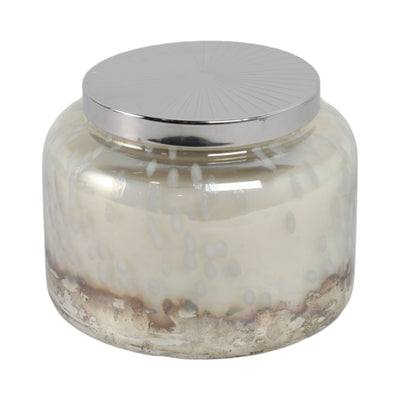 5" 23 Oz Verbena Luster Lidded Candle - Al Rugaib Furniture