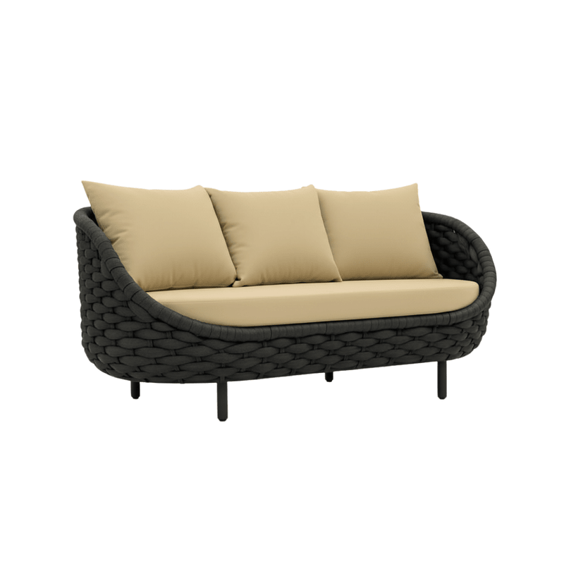 5-piece black outdoor seating set Outdoor Sets| Otath