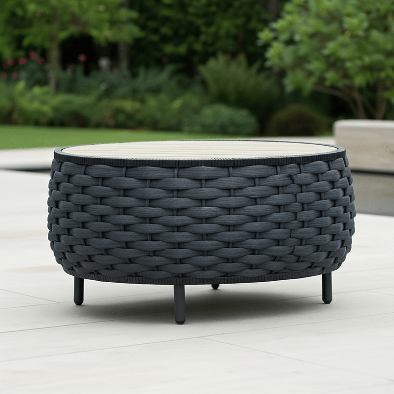 5-piece black outdoor seating set Outdoor Sets| Otath