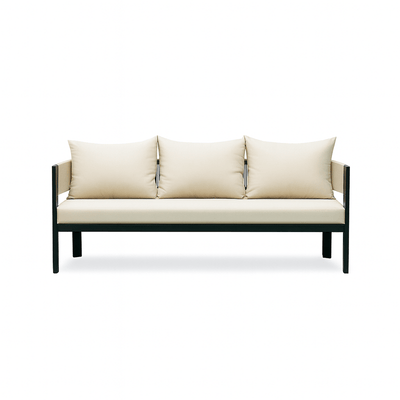 5 - Piece Classic Beige Outdoor Seating Set - Al Rugaib Furniture