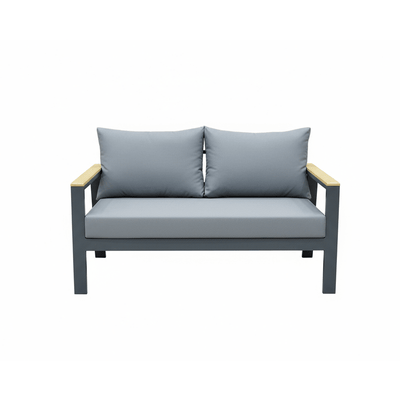 5 - Piece High - Quality Gray Outdoor Seating Set - Al Rugaib Furniture