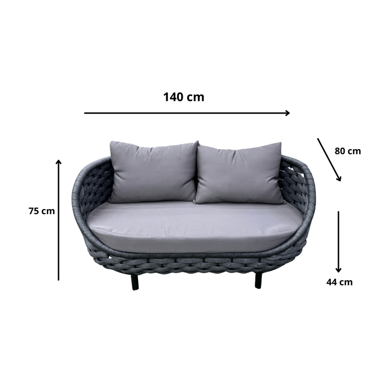 5 - piece outdoor seating set - Al Rugaib Furniture