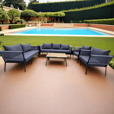 5 - piece outdoor seating set - Al Rugaib Furniture