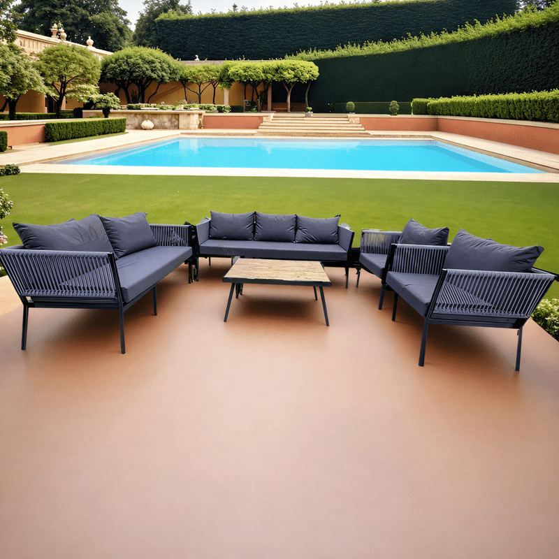 5 - piece outdoor seating set - Al Rugaib Furniture