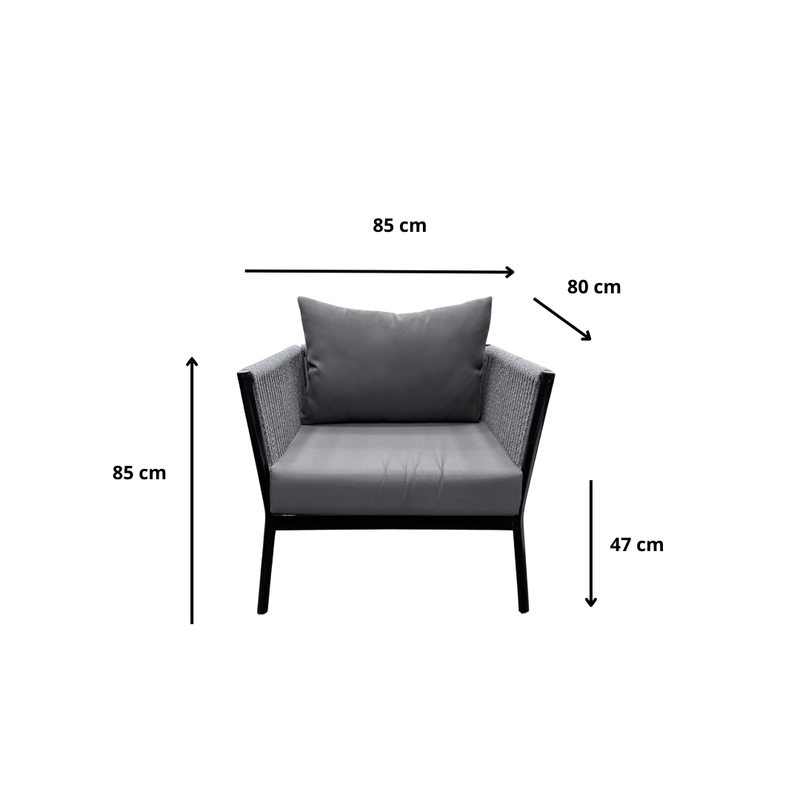 5 - piece outdoor seating set - Al Rugaib Furniture