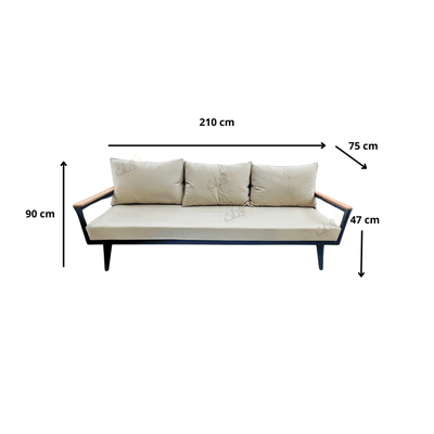 5 - piece outdoor seating set - Al Rugaib Furniture