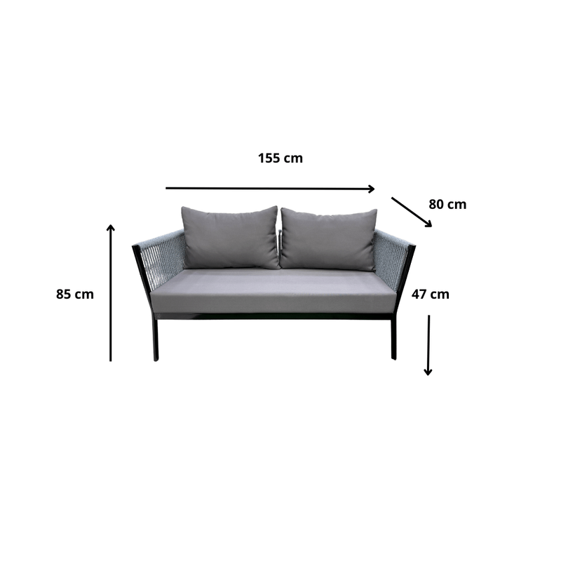 5 - piece outdoor seating set - Al Rugaib Furniture