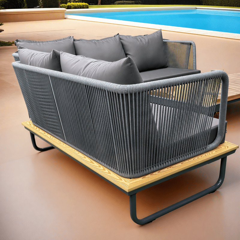 5 - piece outdoor seating set - Al Rugaib Furniture