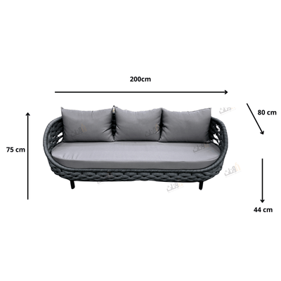 5 - piece outdoor seating set - Al Rugaib Furniture