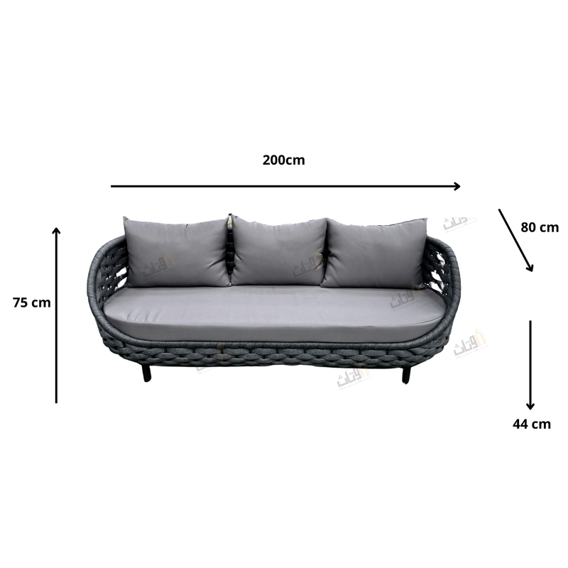 5 - piece outdoor seating set - Al Rugaib Furniture