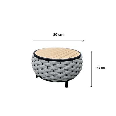 5 - piece outdoor seating set - a - Al Rugaib Furniture