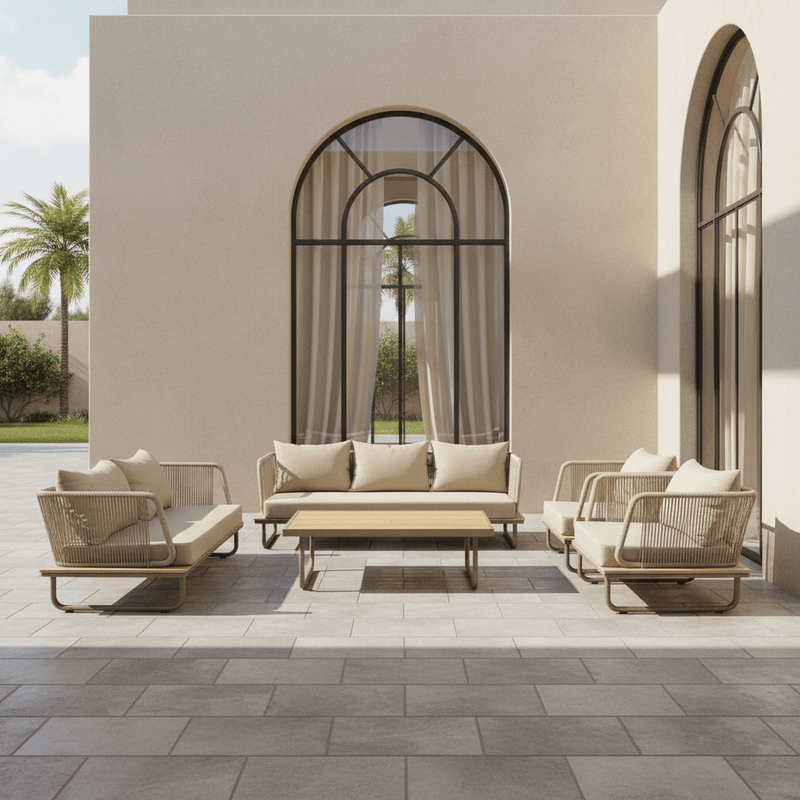 5-piece outdoor seating set-b Outdoor Sets| Otath