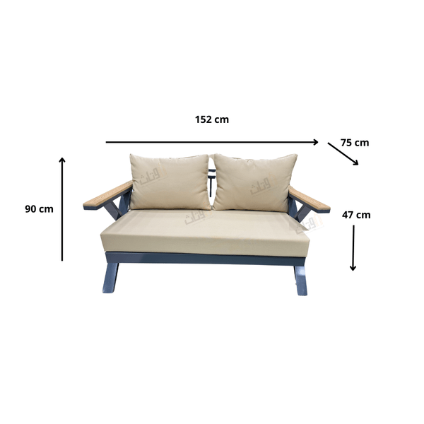 5-piece outdoor seating set-c Outdoor Sets| Otath