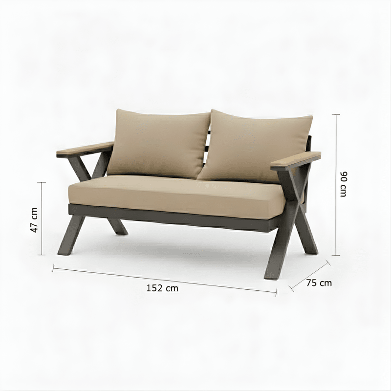 5-piece outdoor seating set-c Outdoor Sets| Otath