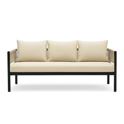 5 - Piece Outdoor Seating Set – Ideal for Garden and Balcony – Beige - Al Rugaib Furniture