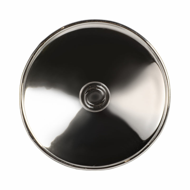 5" Vintage Glass Taper Candle Holder, Black - Al Rugaib Furniture