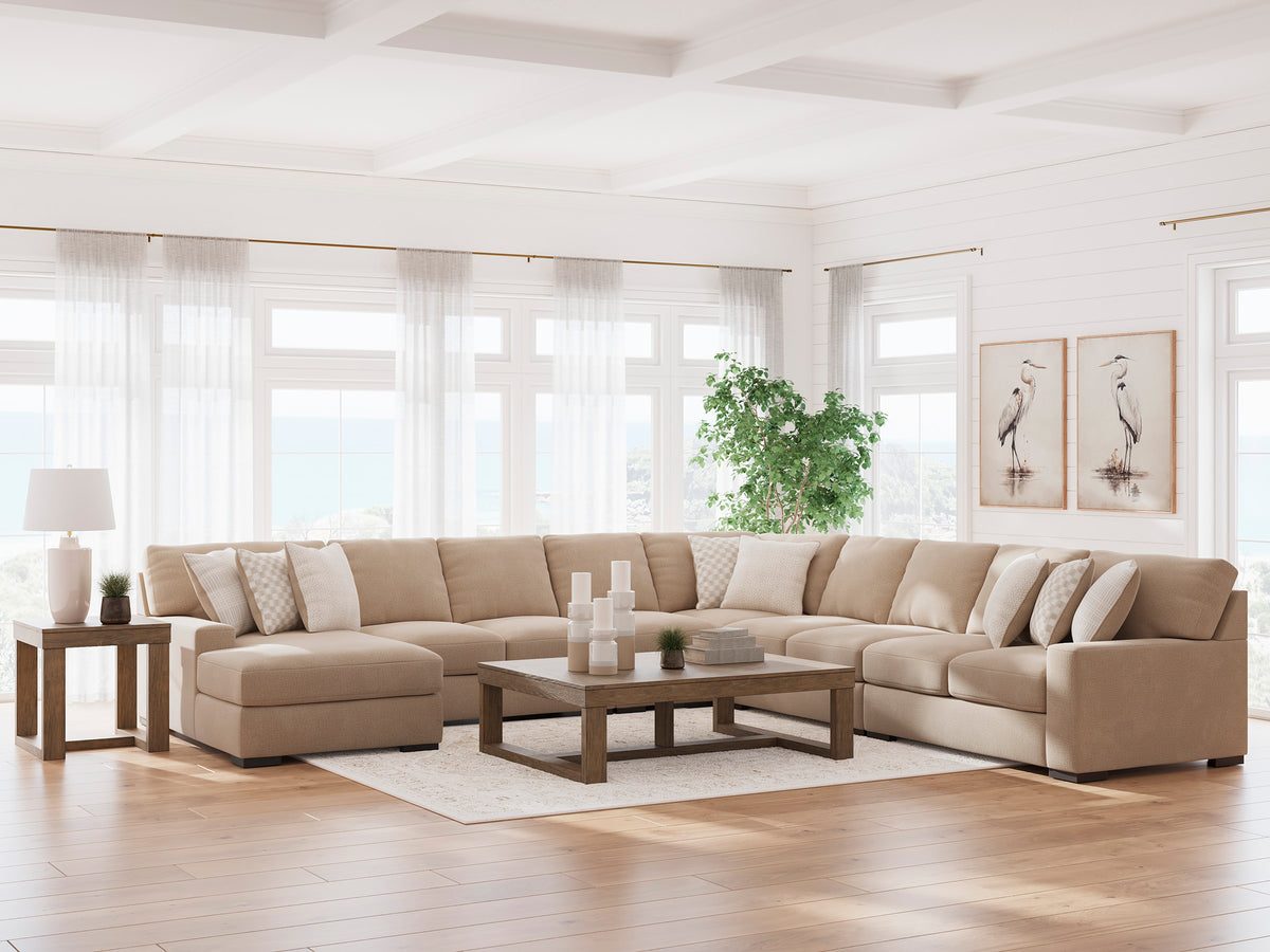 Larce 5-Piece Sectional with Chaise