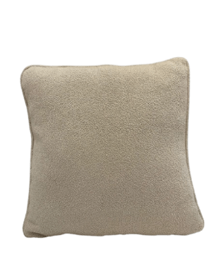 50*50 Textured Brown Cushion - Al Rugaib Furniture