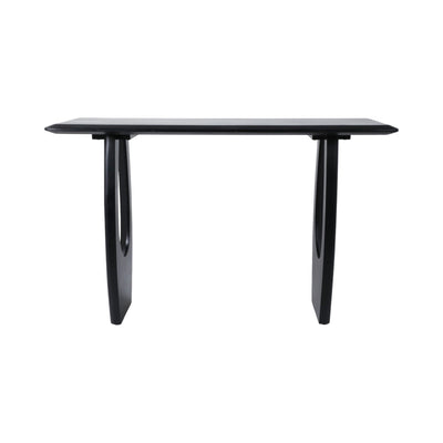 51x32 Modern Mid - century Console Table, Blk 2bxs - Al Rugaib Furniture
