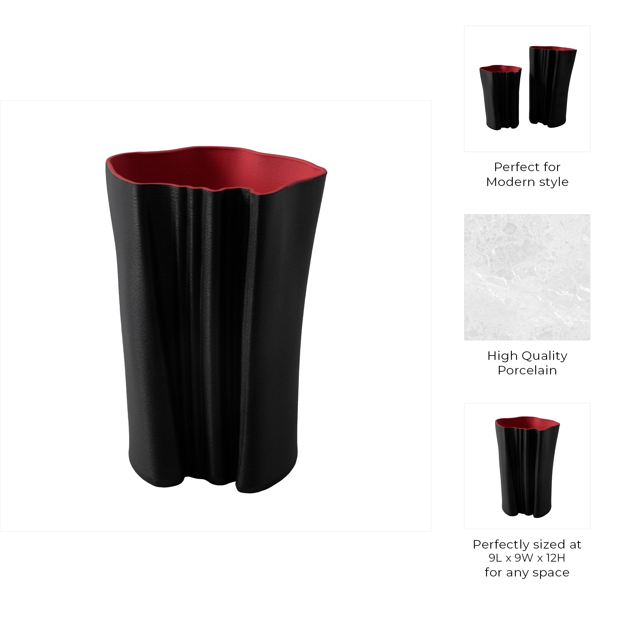 مزهرية مطبوعة ثلاثية الأبعاد من سافوار Savoir 3d Printed Vase