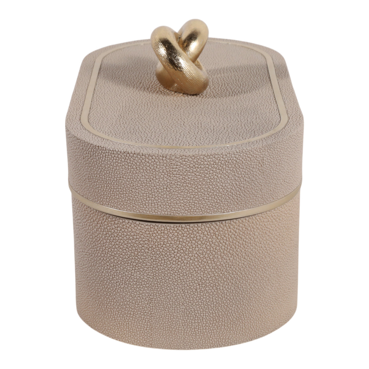 14" COWLEY FAUX SHAGREEN BOX