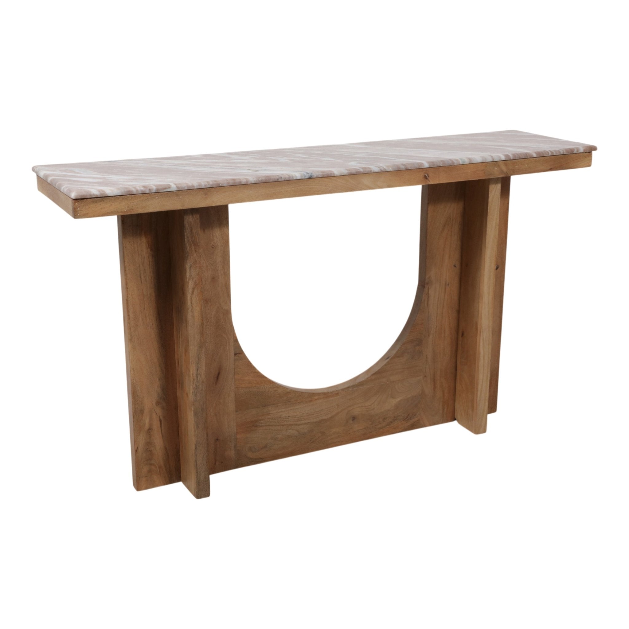 52x30" Arch Opening Console Table, Tan/brown Consoles & Sideboards| Sagebrook Home
