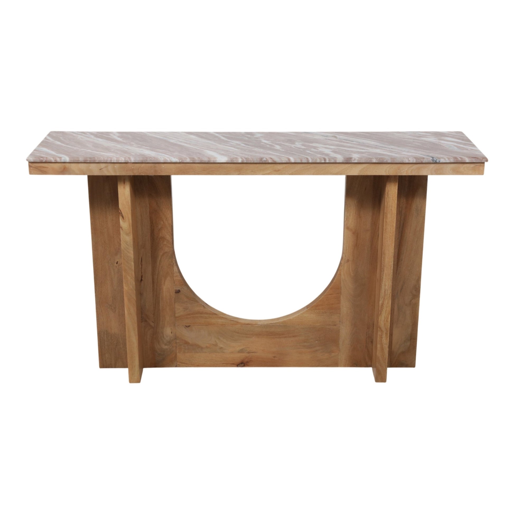 52x30" Arch Opening Console Table, Tan/brown Consoles & Sideboards| Sagebrook Home