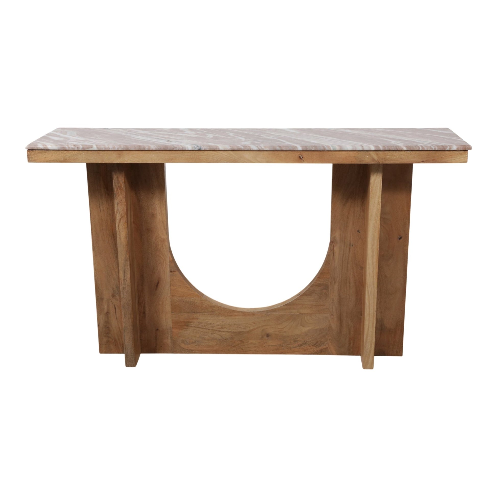 52x30" Arch Opening Console Table, Tan/brown Consoles & Sideboards| Sagebrook Home