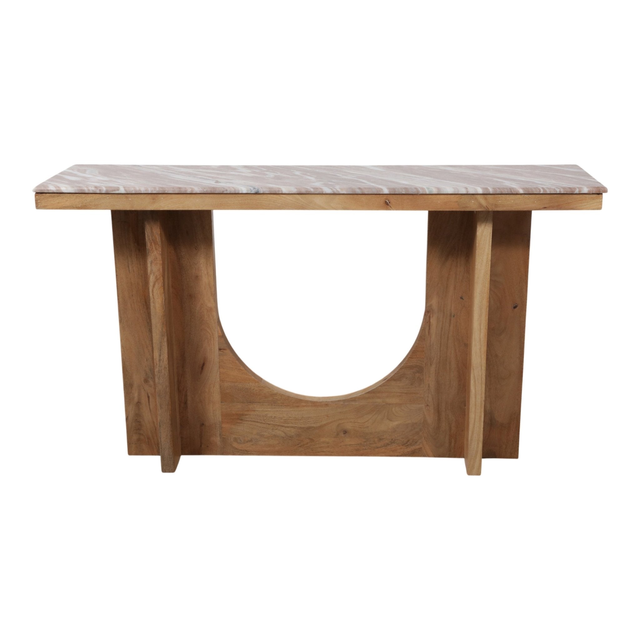 52x30" Arch Opening Console Table, Tan/brown Consoles & Sideboards| Sagebrook Home