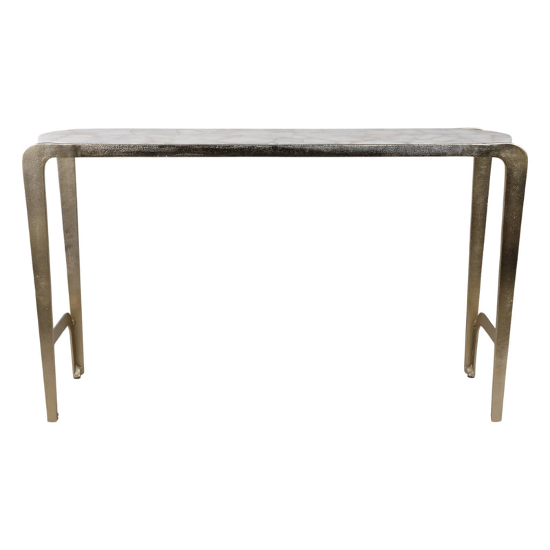 54" Larimore Quartz Top Console Table - Al Rugaib Furniture