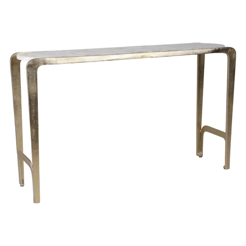 54" Larimore Quartz Top Console Table - Al Rugaib Furniture