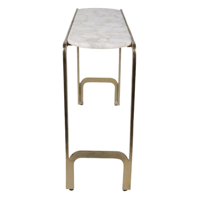 54" Larimore Quartz Top Console Table - Al Rugaib Furniture