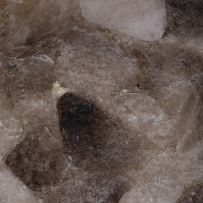 54" Rolla Smoky Quartz Top Console Table - Al Rugaib Furniture