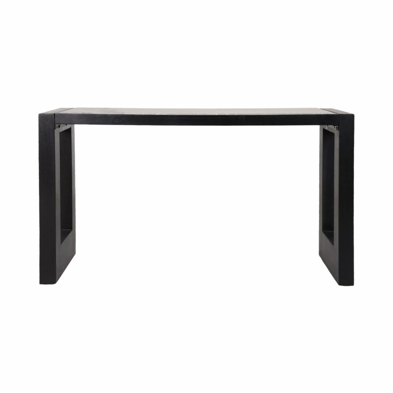 54" Wenston Acacia Wood Console, Brown - Al Rugaib Furniture