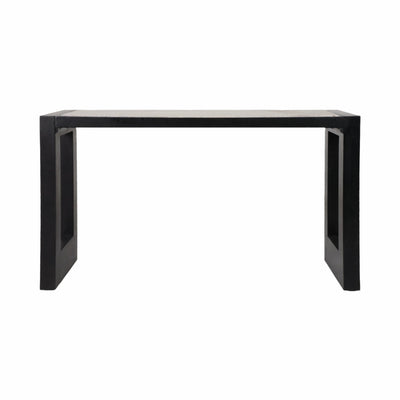 54" Wenston Acacia Wood Console, Brown - Al Rugaib Furniture