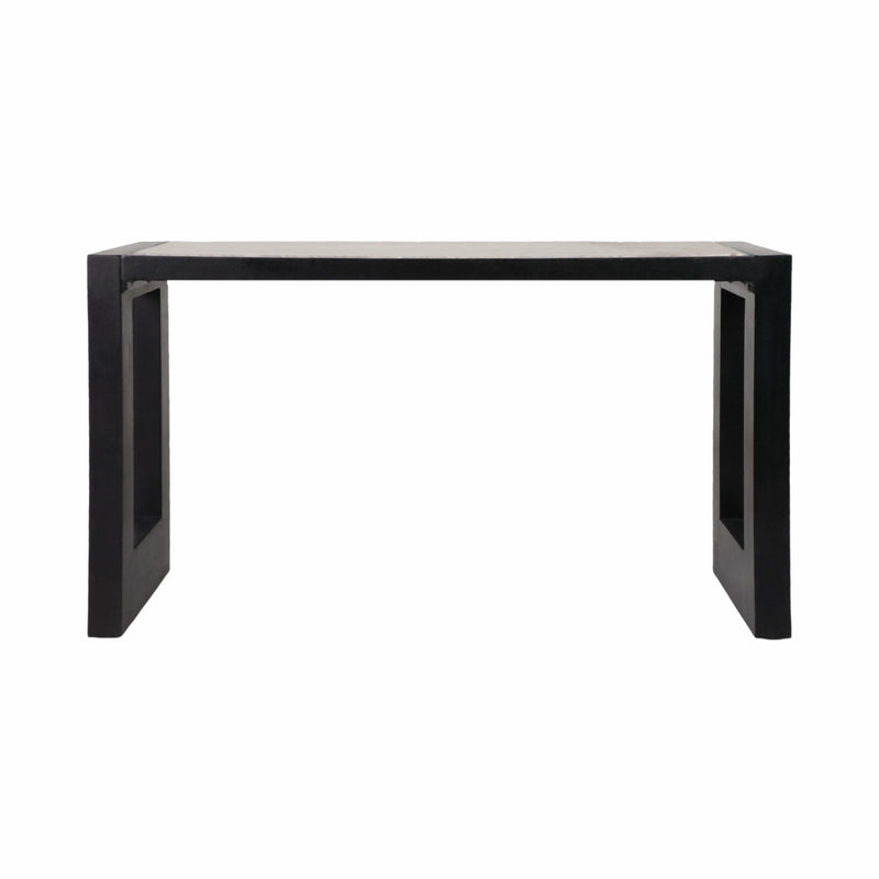 54" Wenston Acacia Wood Console, Brown - Al Rugaib Furniture