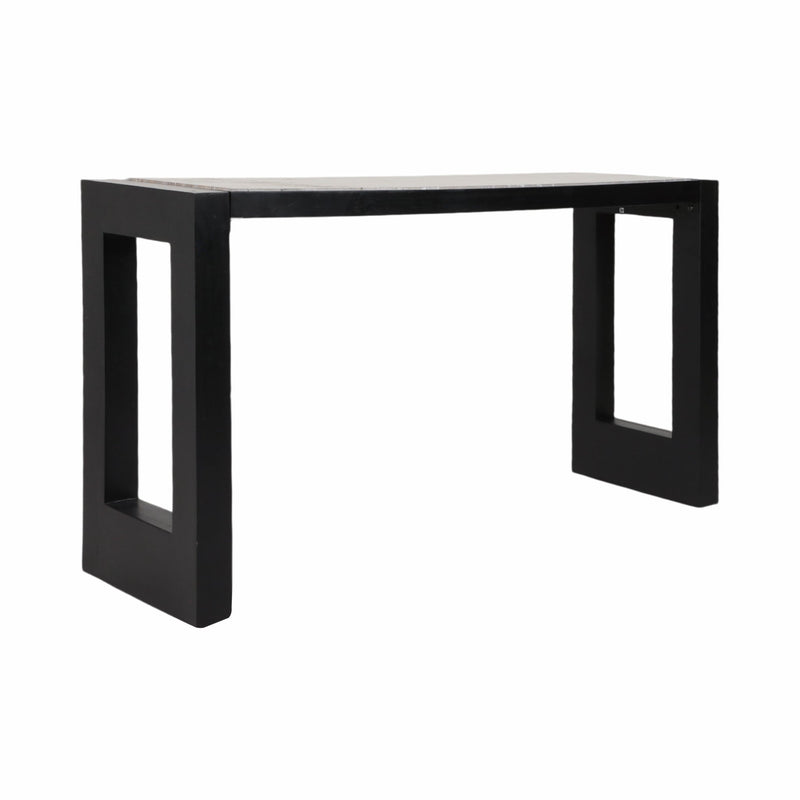 54" Wenston Acacia Wood Console, Brown - Al Rugaib Furniture