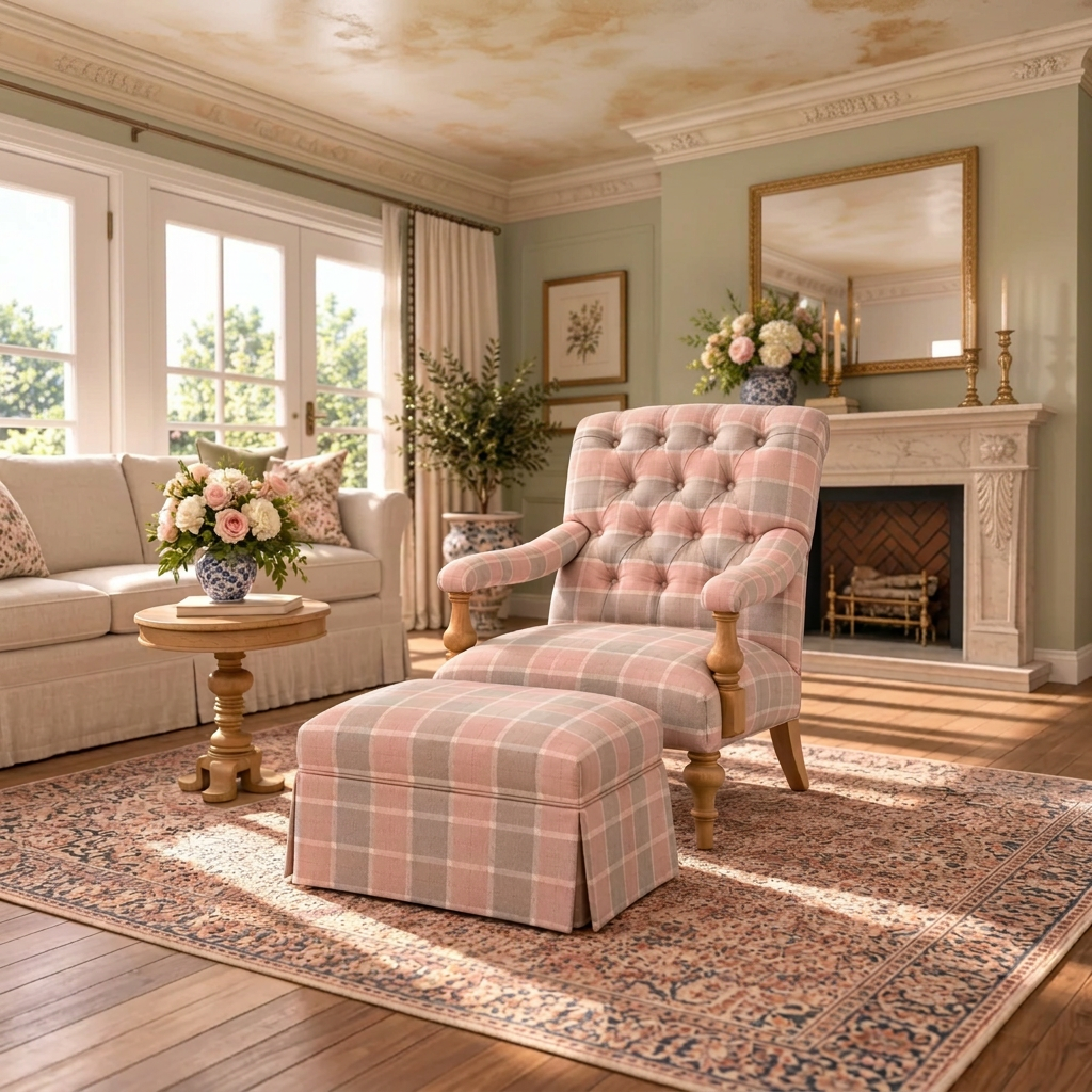 Jasmine Accent Ottoman