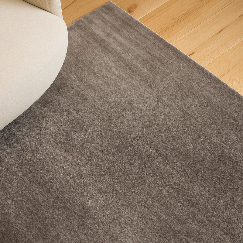 Classic Gray Charcoal Slate Rug